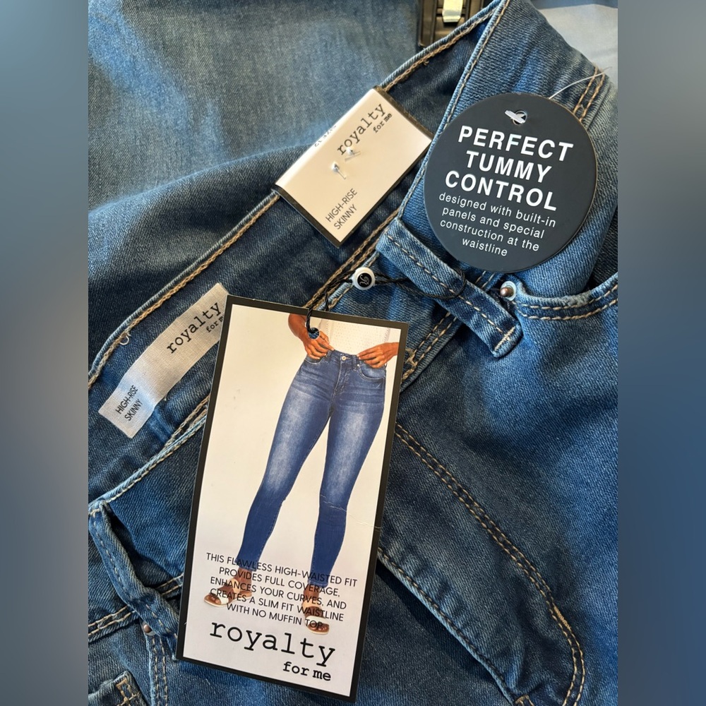 Royalty For Me High Rise Denim Jeans
